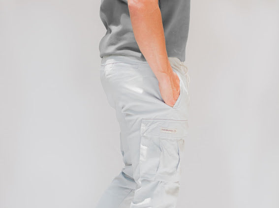 Grey Cargo Jogger