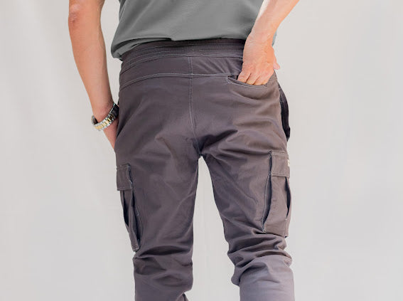 Charcoal Gray Cargo Jogger