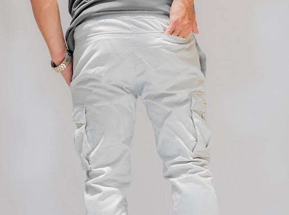 Grey Cargo Jogger