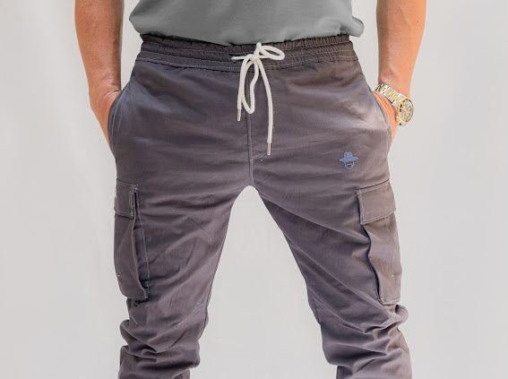 Charcoal Gray Cargo Jogger