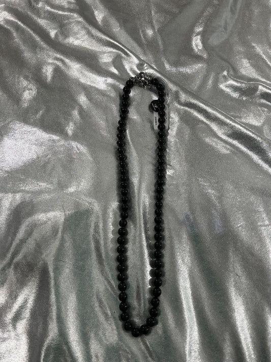 Bead Necklace Onyx