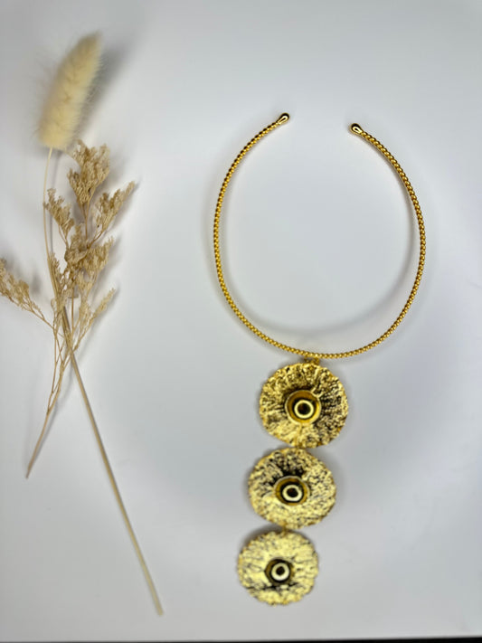 Collar Flores Art