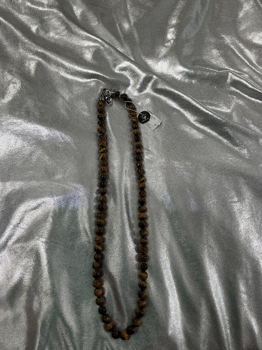 Bead Necklace Tiger Eye