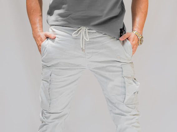 Grey Cargo Jogger