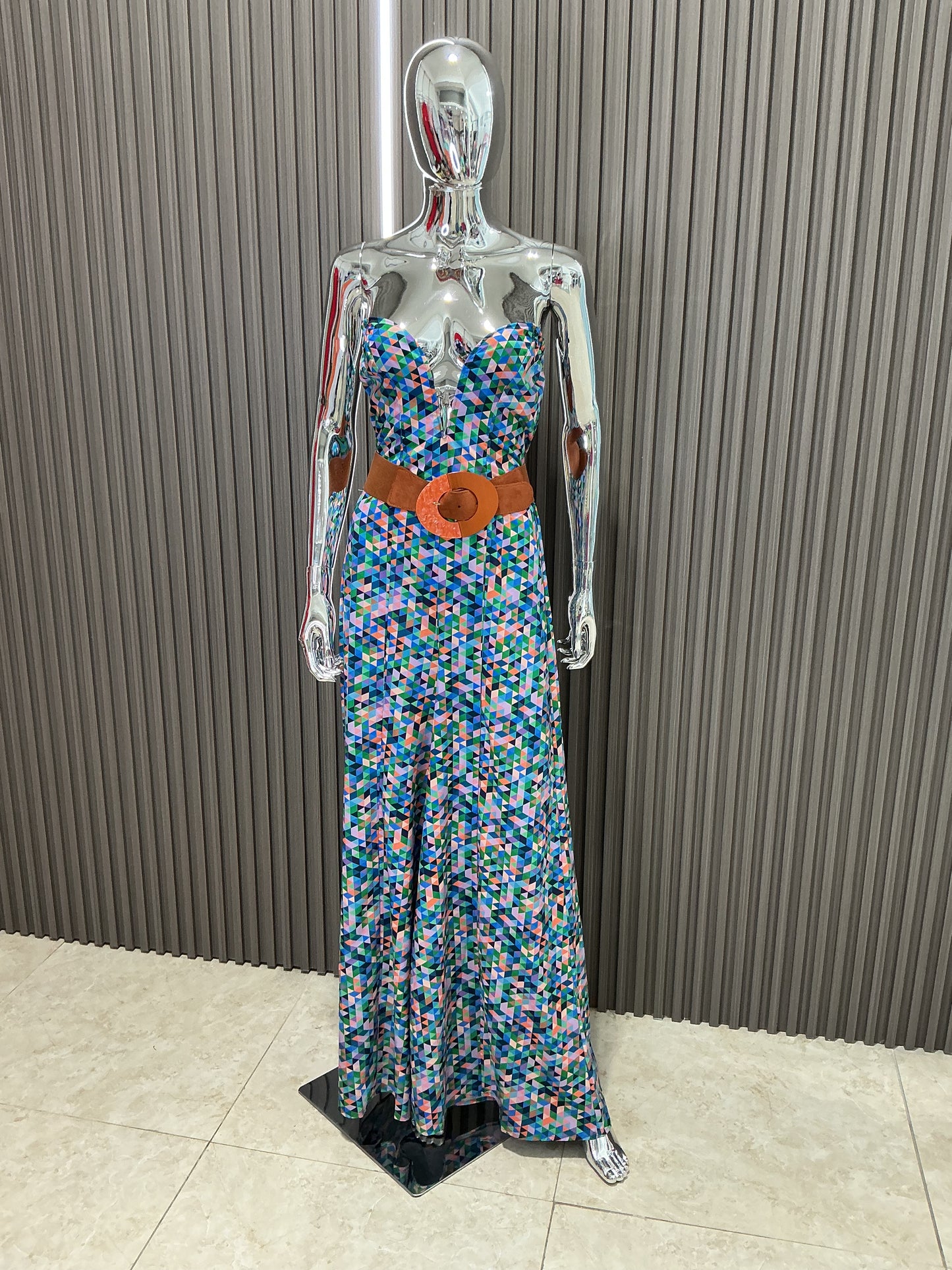 Jumpsuit V Bustier