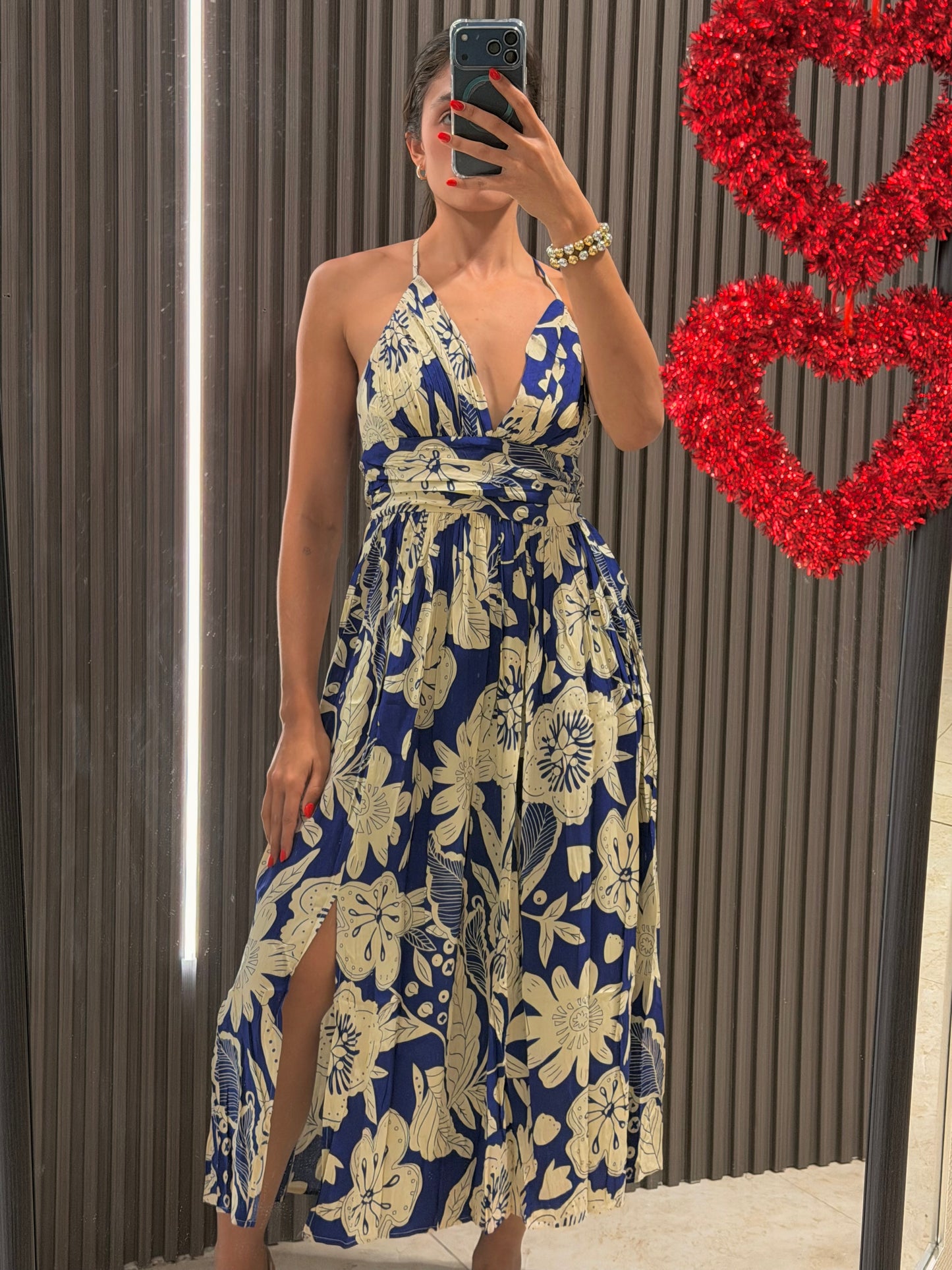Midi Dress Blue