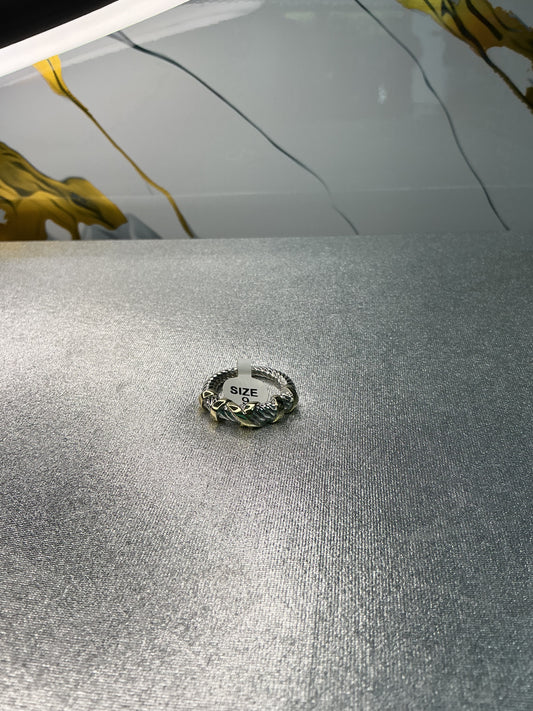 Sortija Rhodium Size 9
