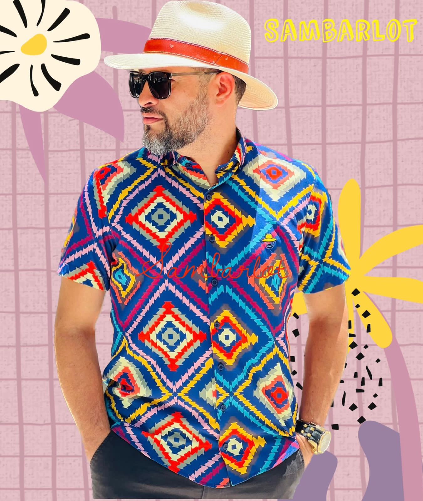 Marine color full shirt