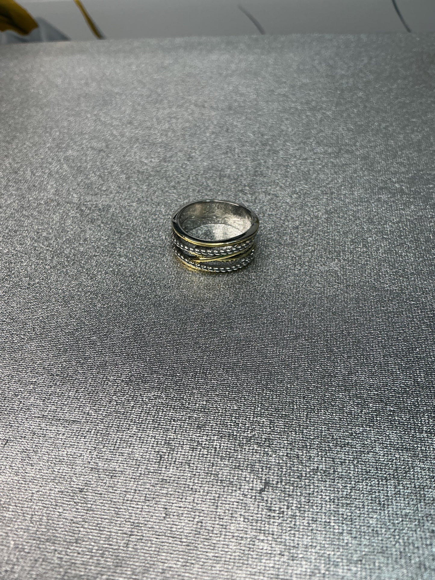 Sortija de Rhodium Size 8