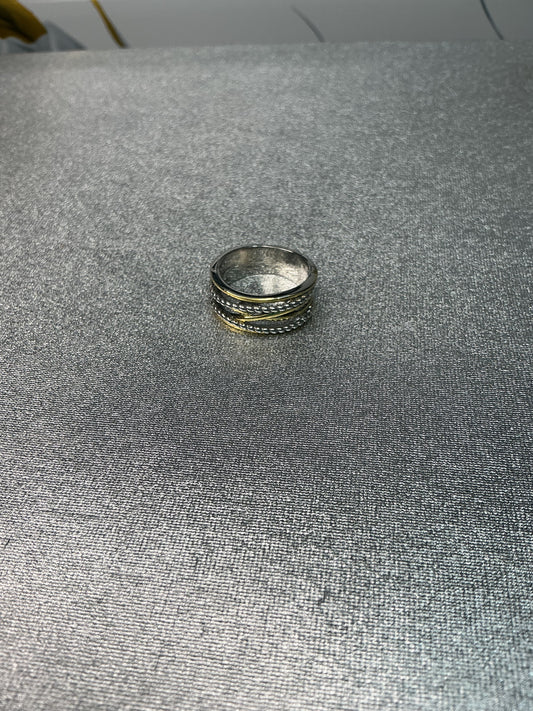 Sortija de Rhodium Size 8