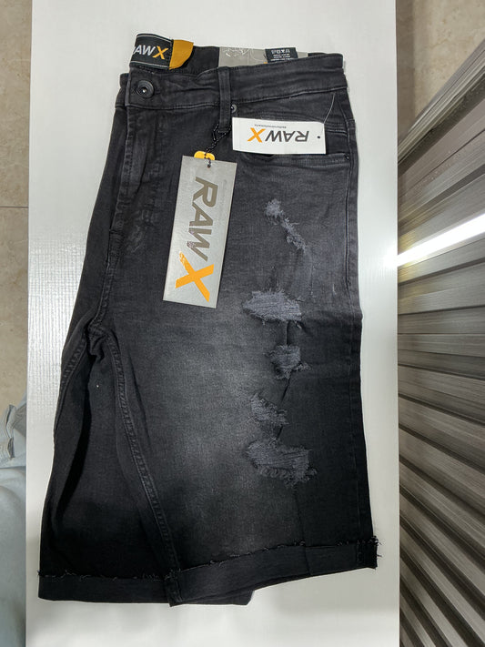 Mahón corto Black Wash RawX