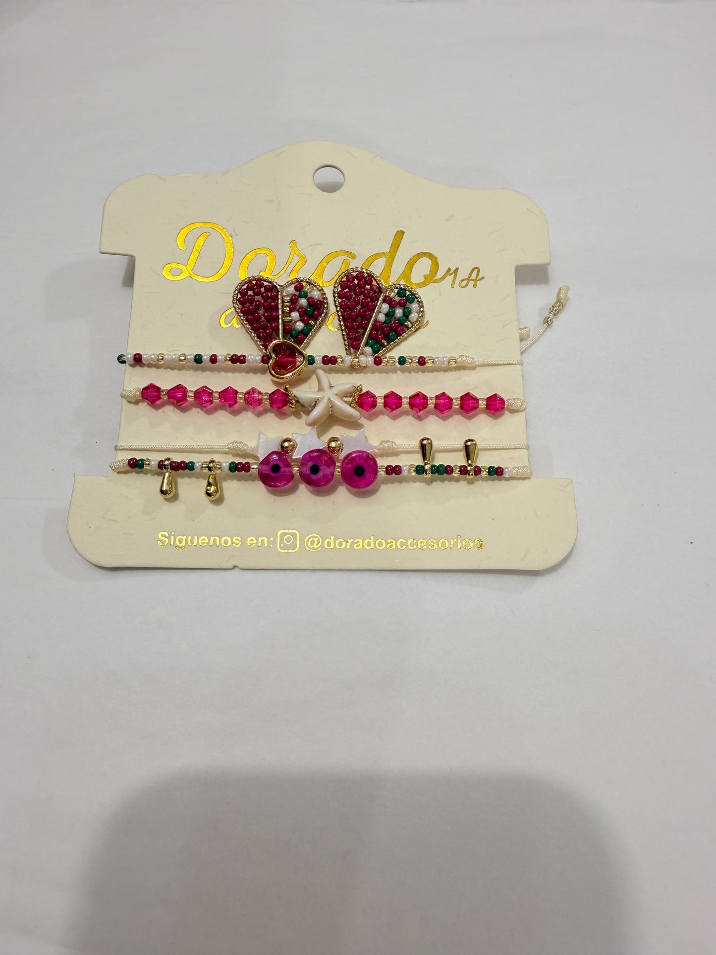 Set Pulsera y Pantallas