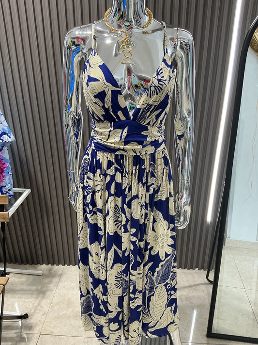 Midi Dress Blue