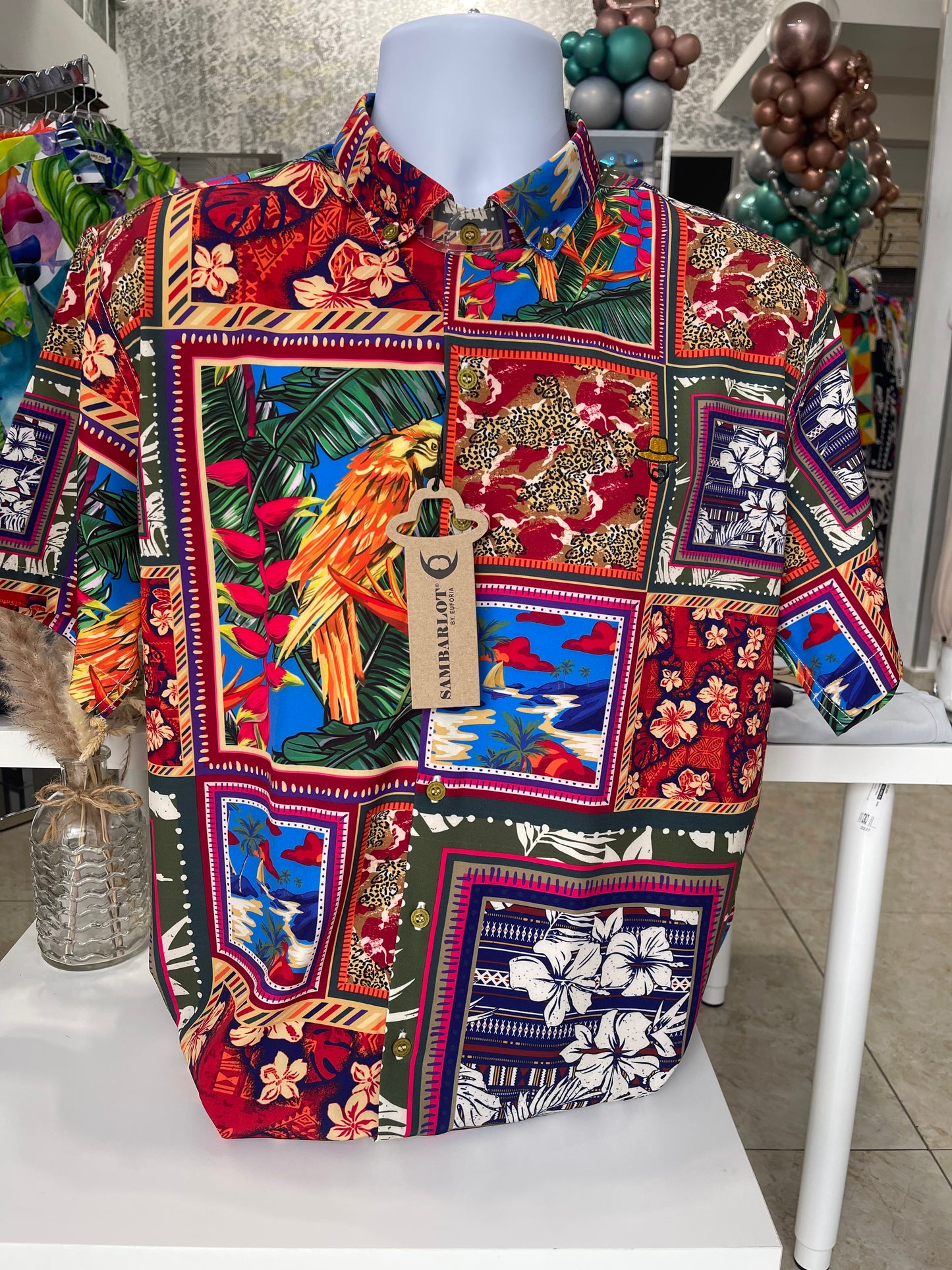 Tropical christmas shirt