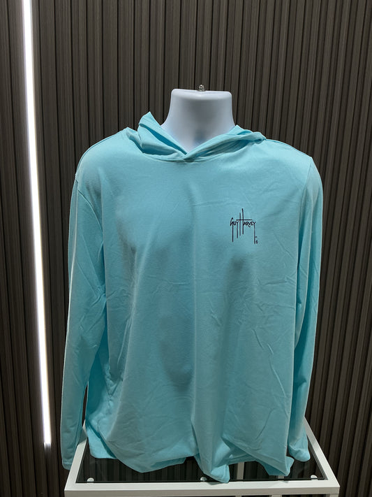 Hoodie Iced Aqua