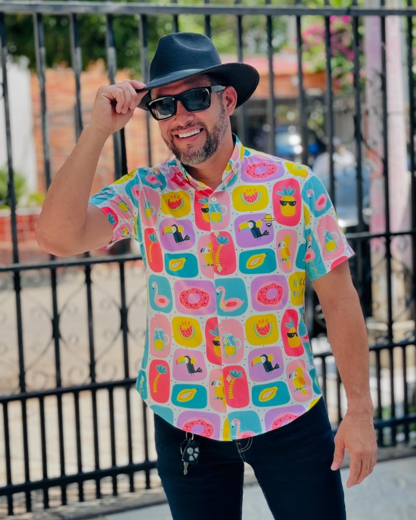 Vibrant Summer shirt