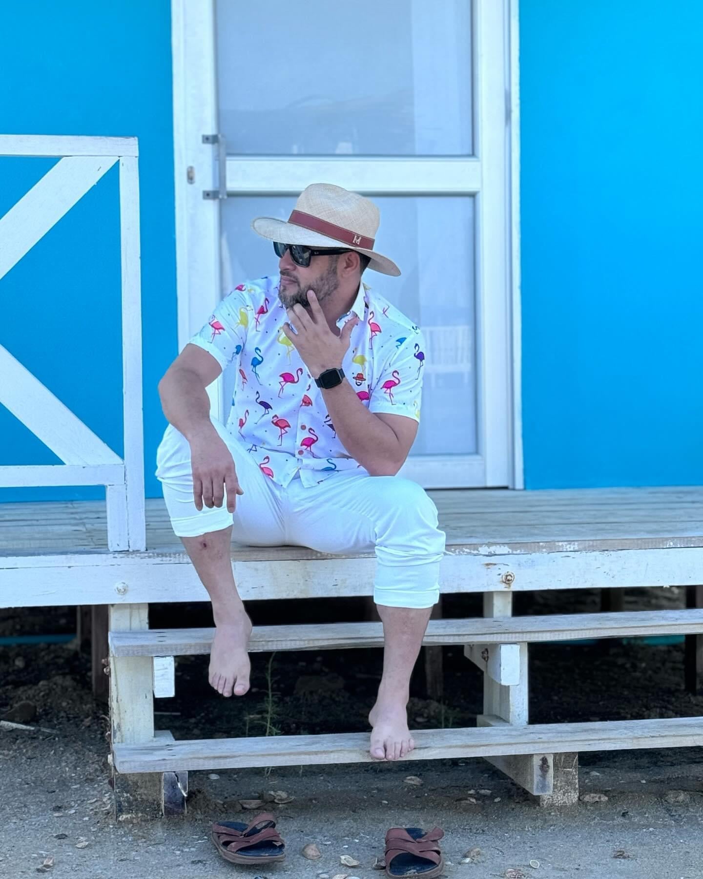 FLAMINGO paradise shirt